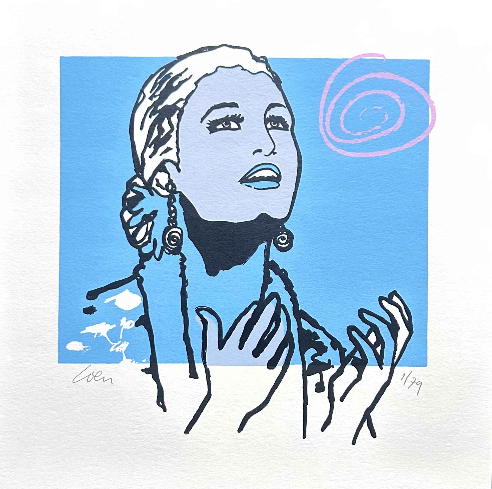 Evita — blauw van Coen Blankwaard