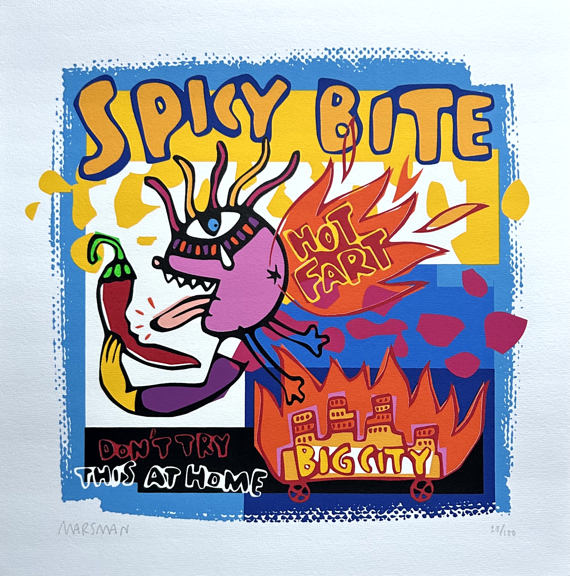 Spicy Bite van Jean-Paul Marsman