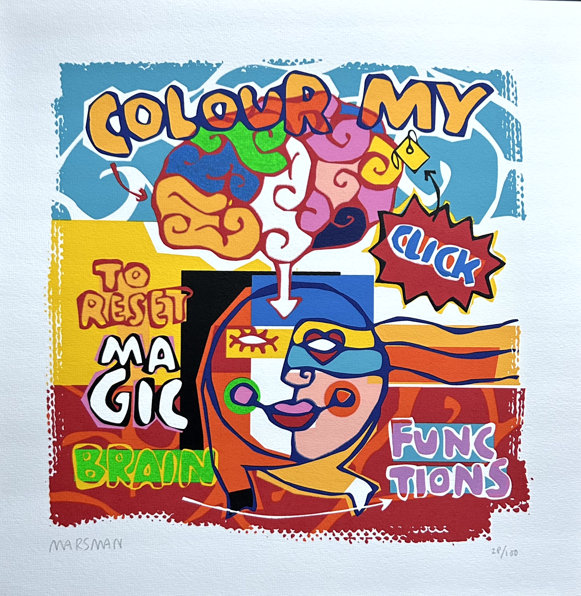 Colour My Brain van Jean-Paul Marsman