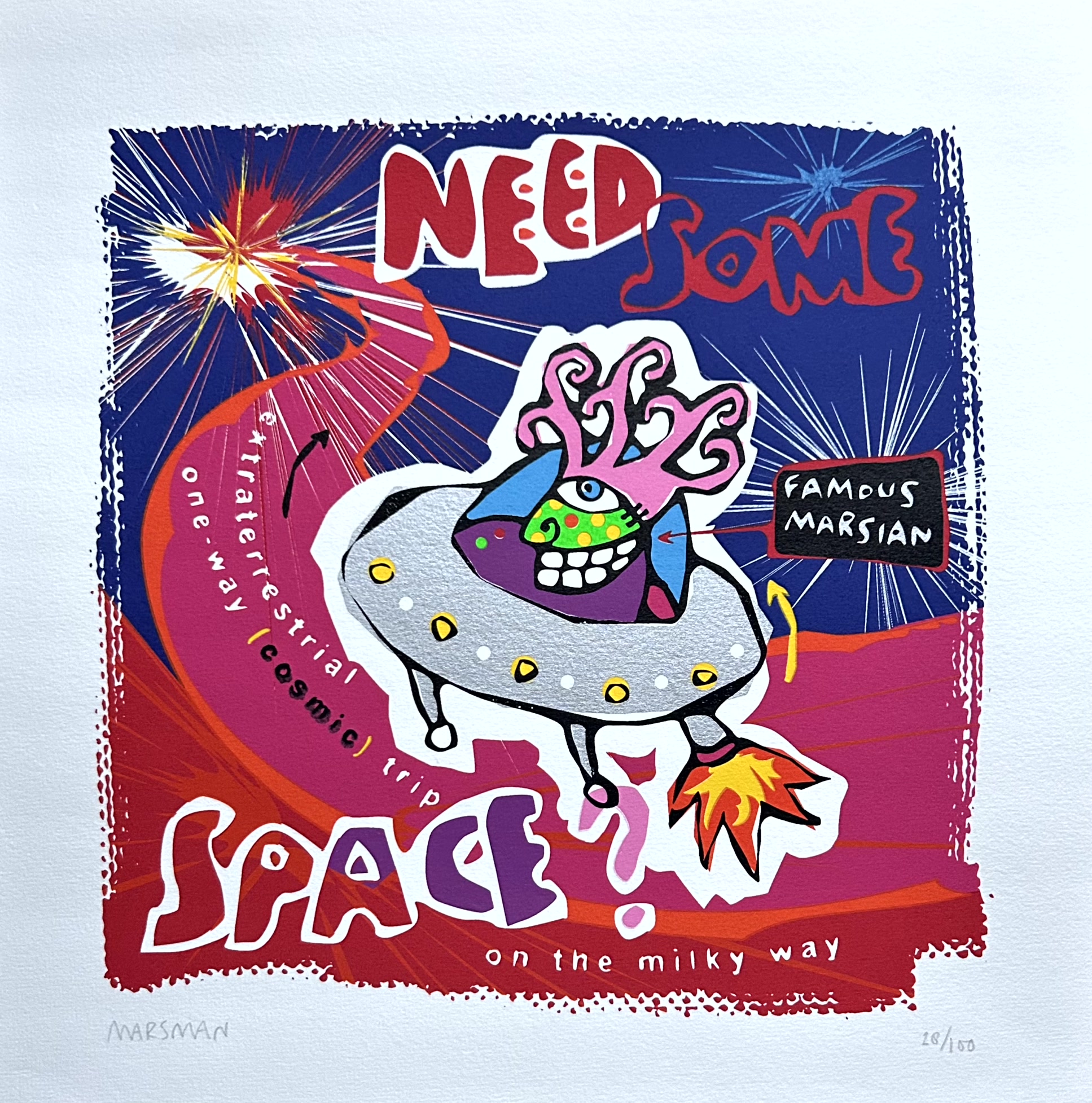 Need Some Space van Jean-Paul Marsman