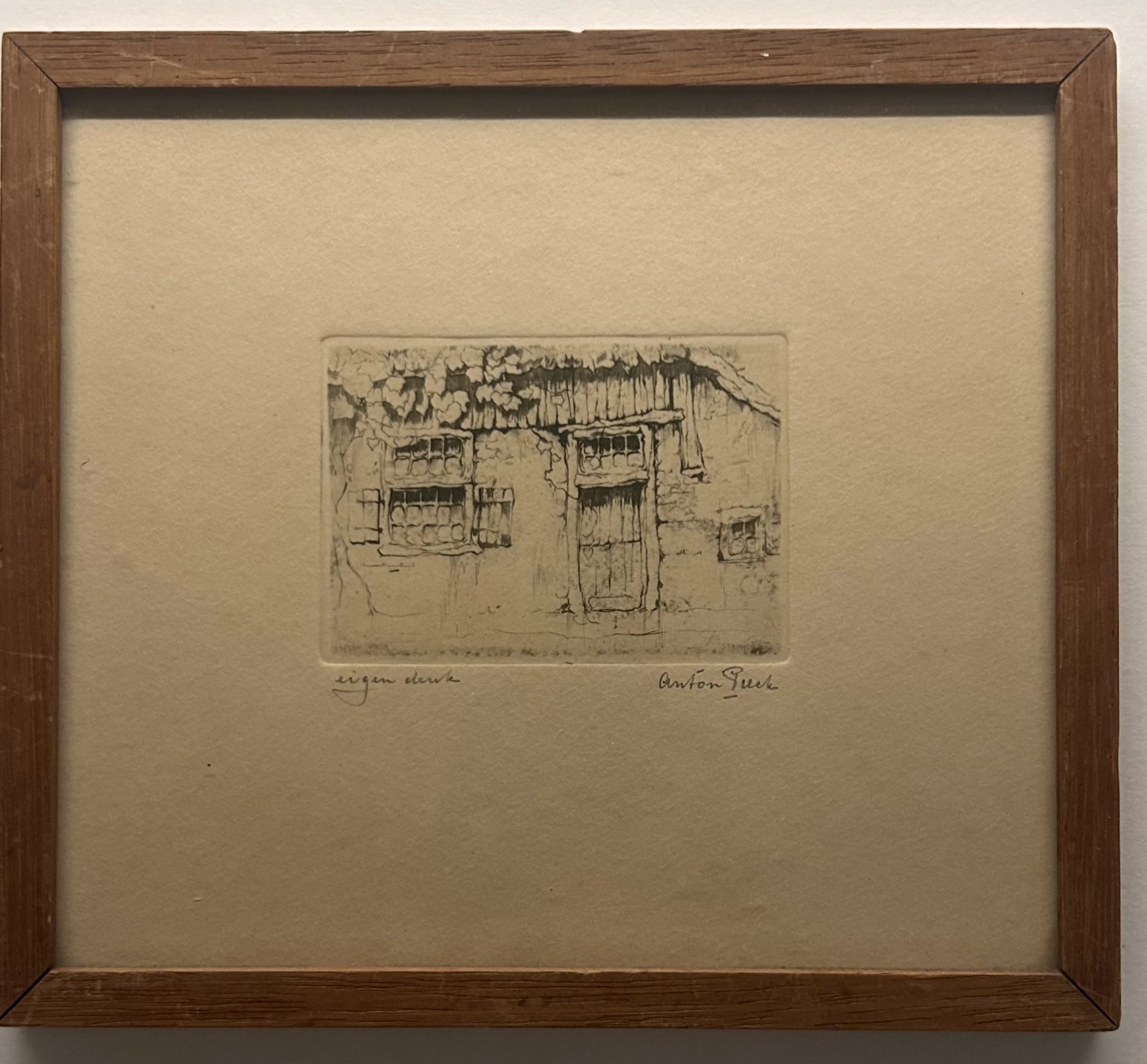 Huisje 3 van Anton Pieck
