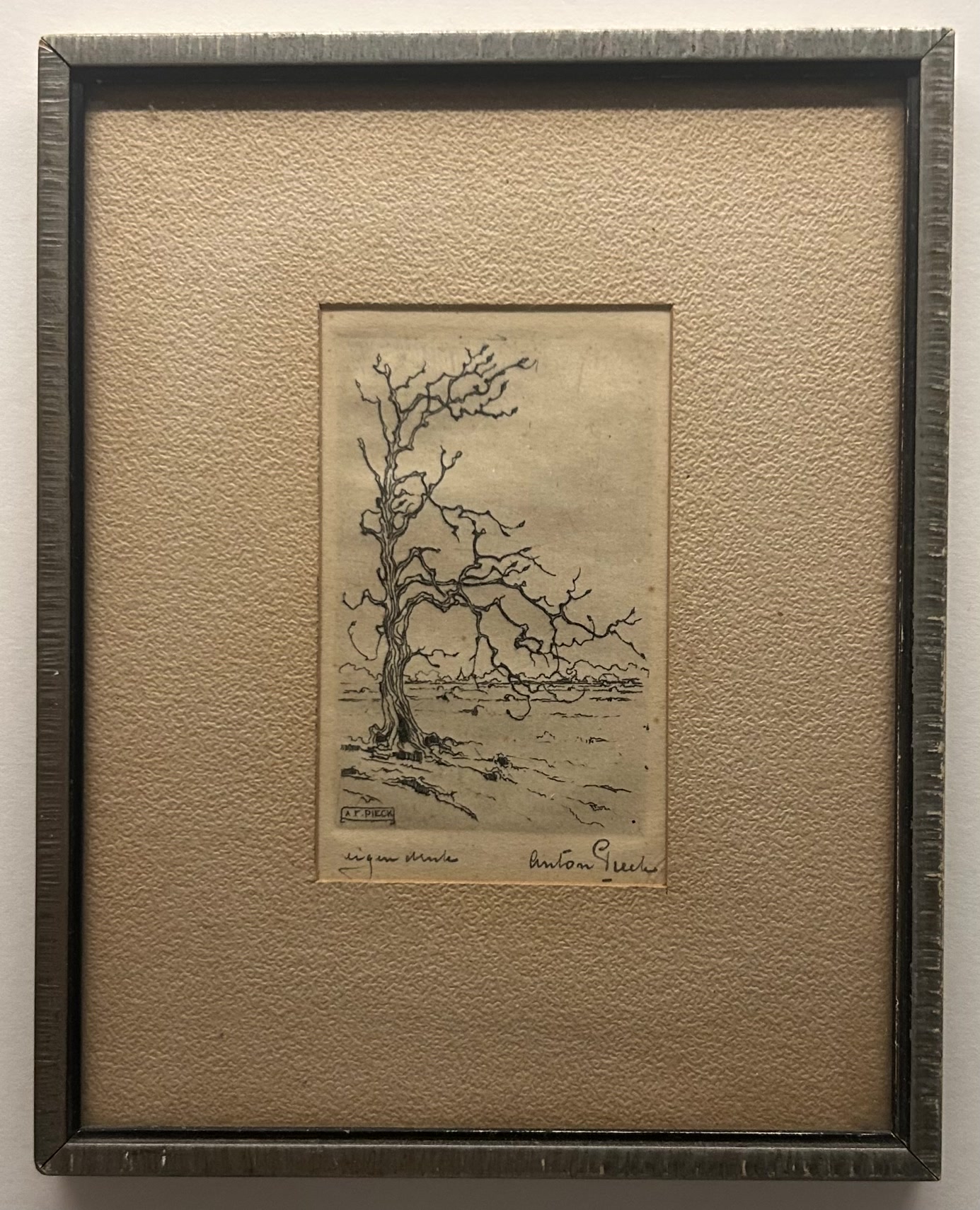 Boompje in Delfland van Anton Pieck