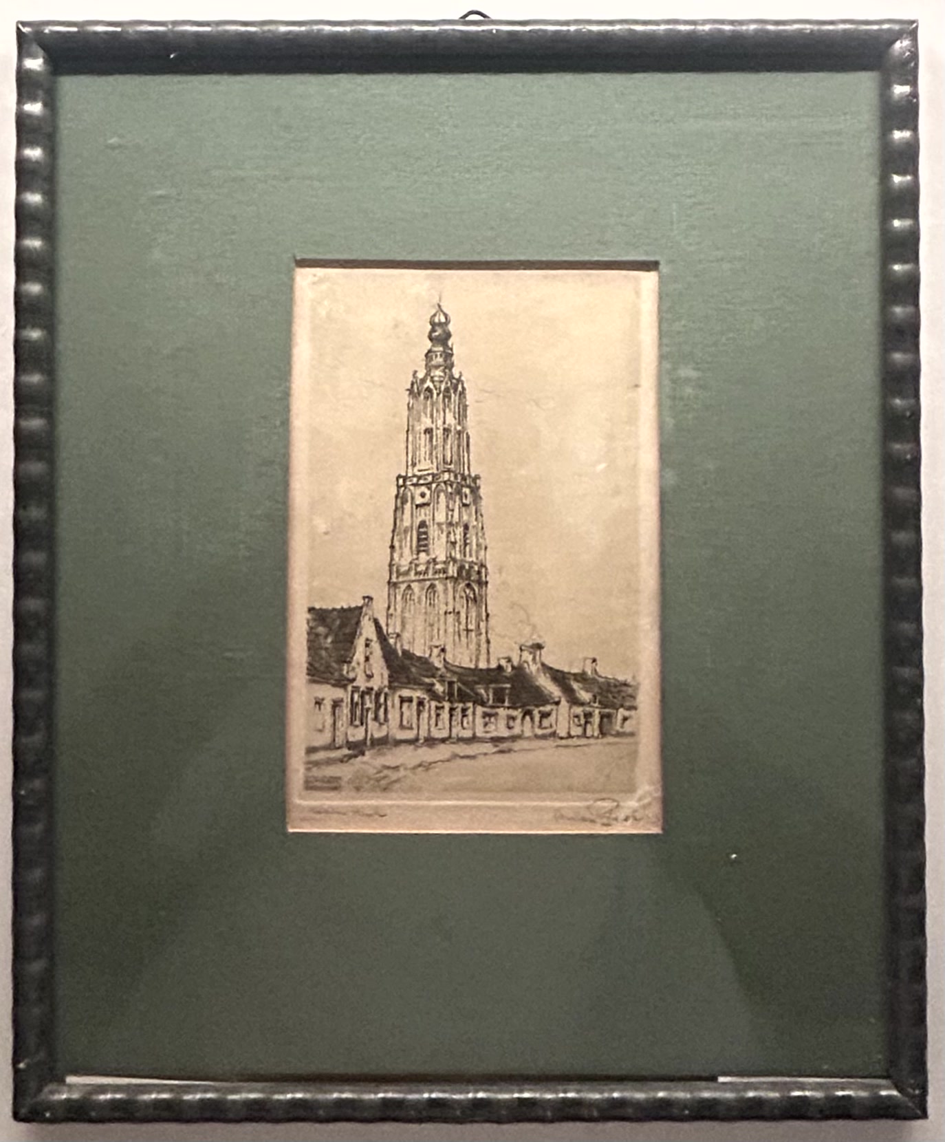 Onze Lieve Vrouwetoren 1 van Anton Pieck