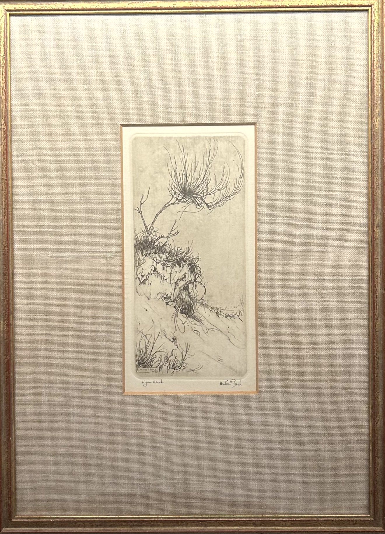 Duin en brem van Anton Pieck
