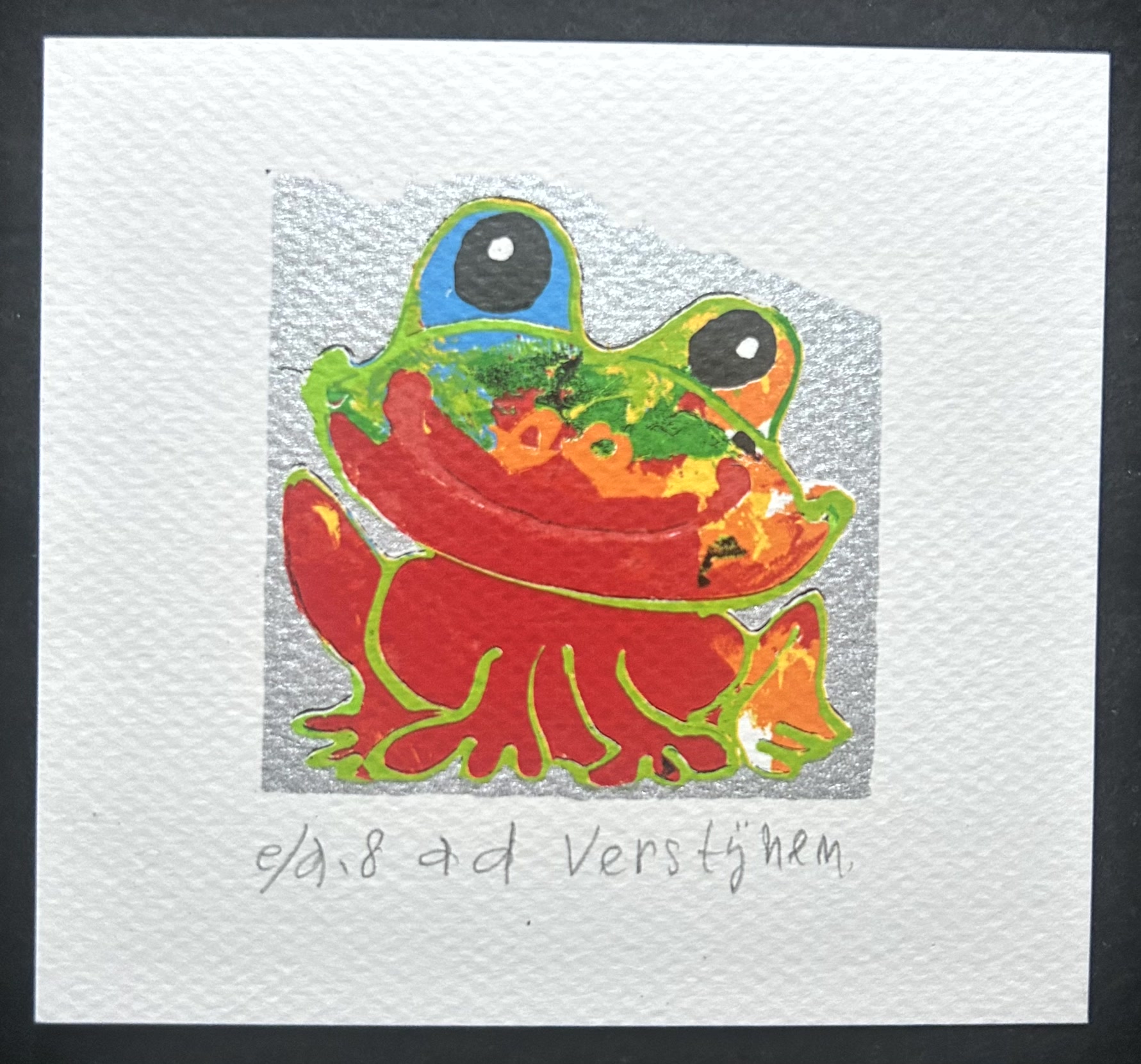 Kikker Adje van Ad Verstijnen