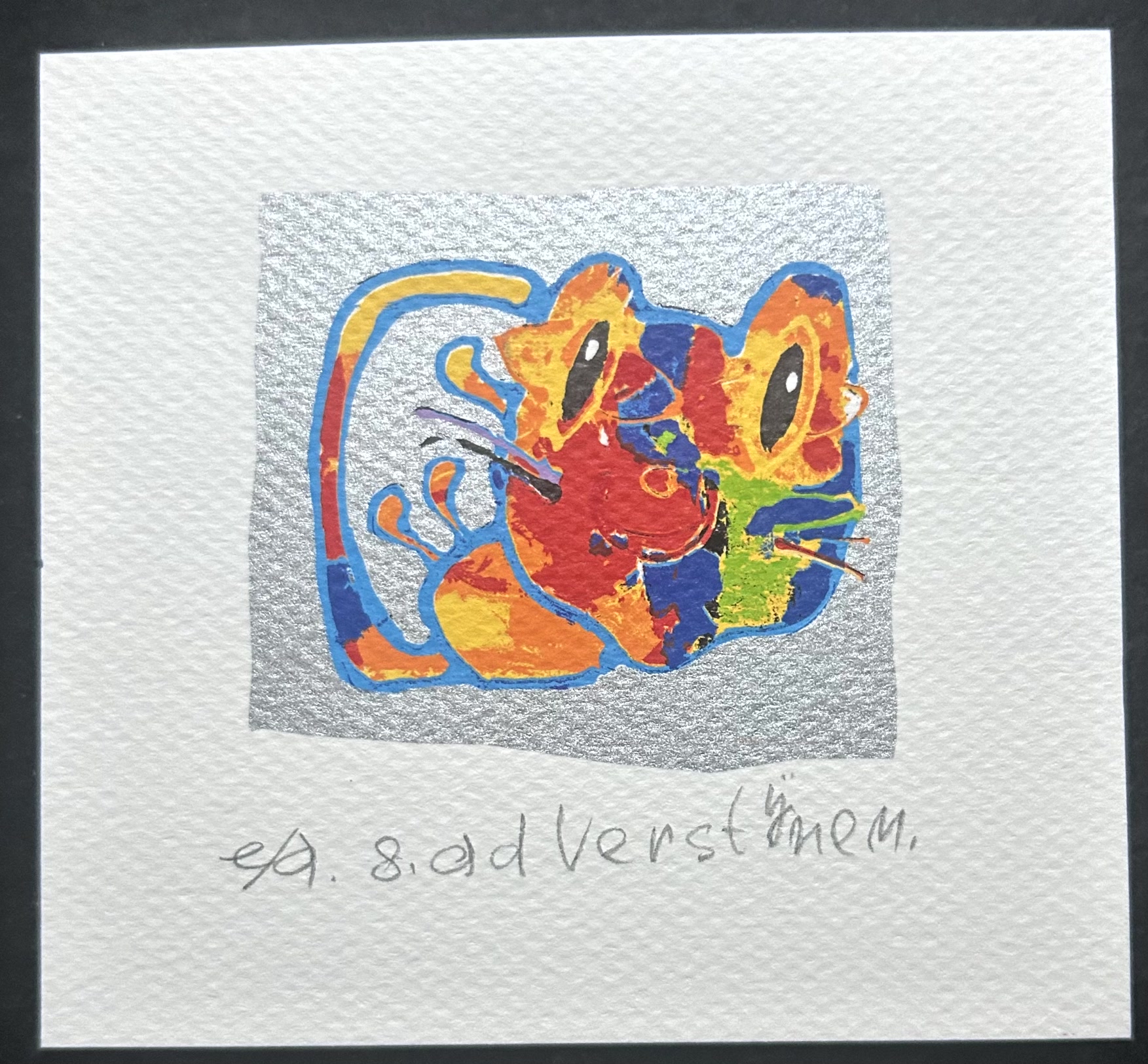 Poes Adje van Ad Verstijnen